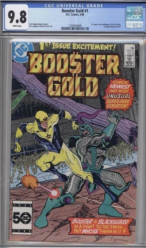 Booster Gold #1 Sells For $65 After James Gunn DC Studios Announcement