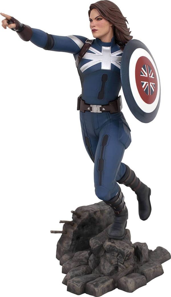 Captain Carter Wears Her Stealth Suit with New Marvel Gallery Statue 