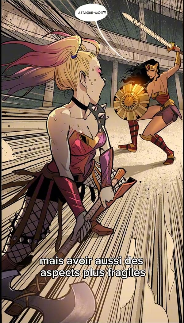A Look Inside The French Wonder Woman And Harley Quinn Graphic Novel