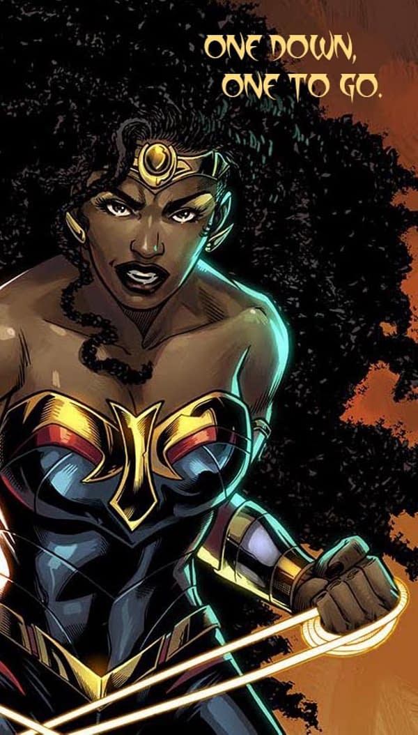 "One Down One To Go" -  Wonder Woman's Nubia Returns For Future State