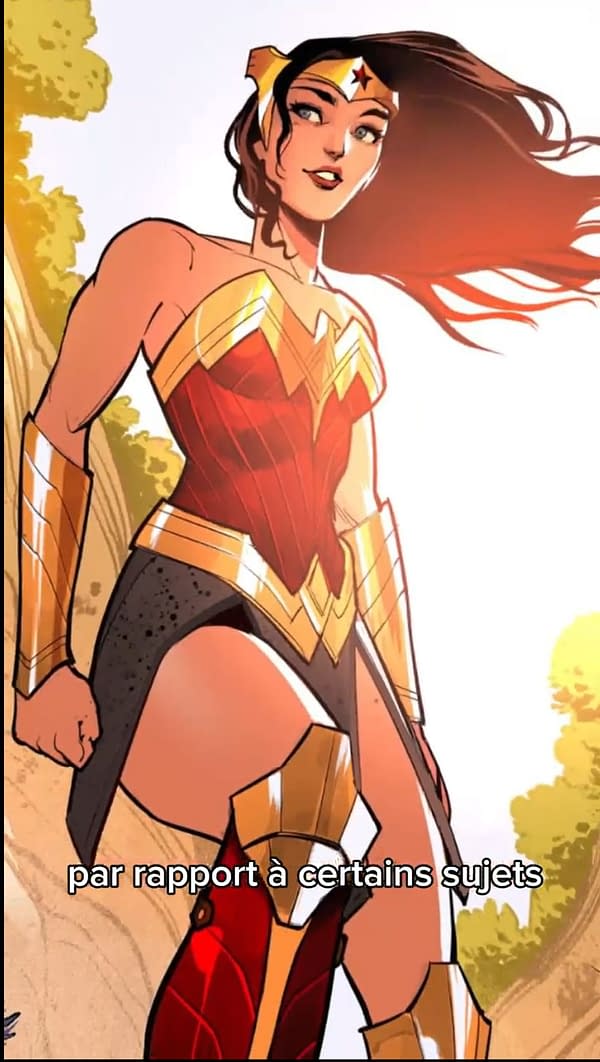 A Look Inside The French Wonder Woman And Harley Quinn Graphic Novel