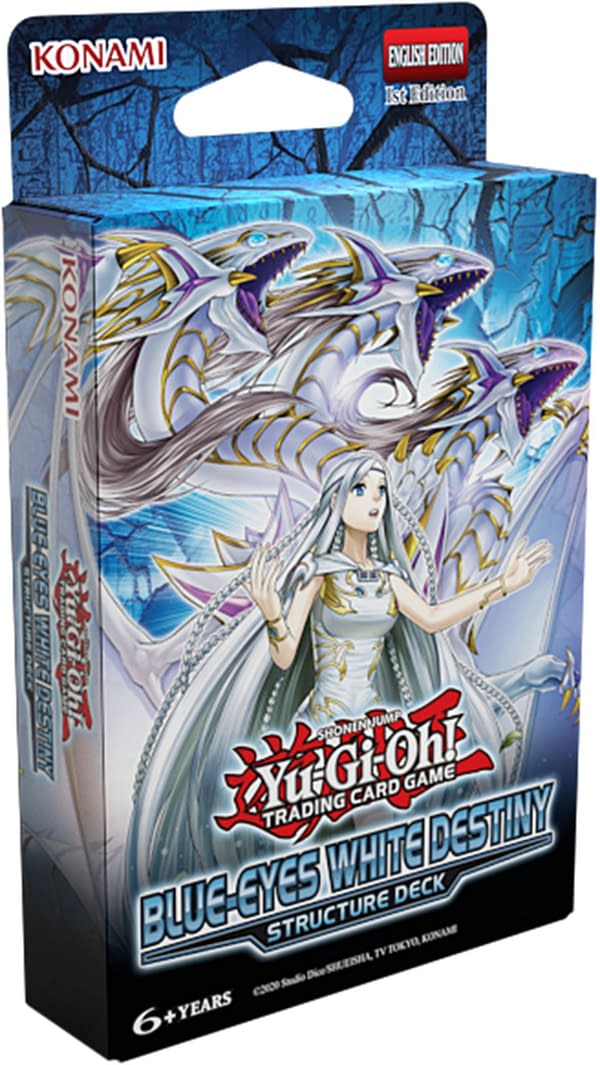 Yu-Gi-Oh! TCG Reveals New Structure Deck: Blue-Eyes White Destiny