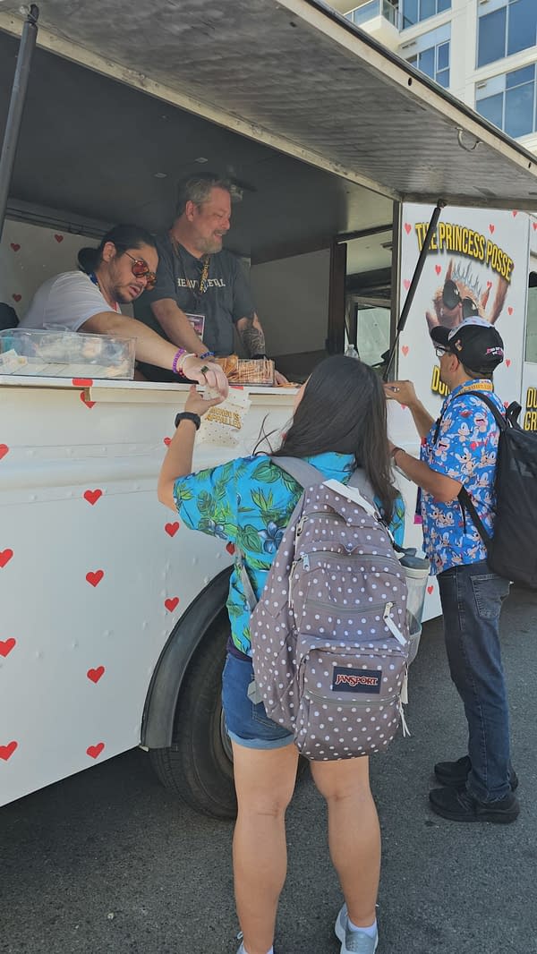 The Princess Posse Donut Holes Truck Of SDCC With Dungeon Crawler Carl
