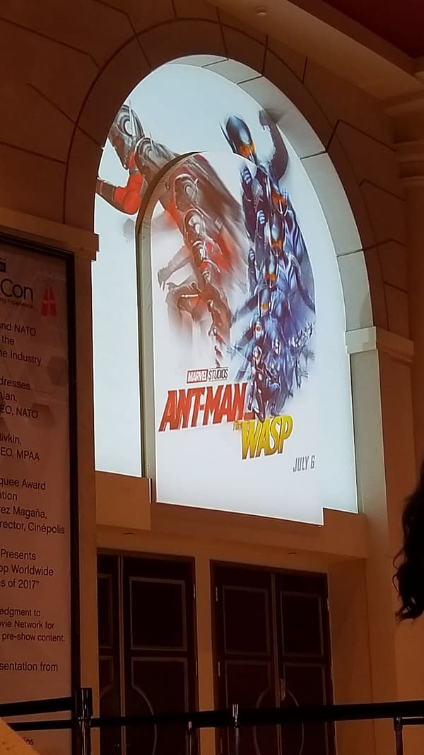Ant-Man and Wasp Poster CinemaCon 2018