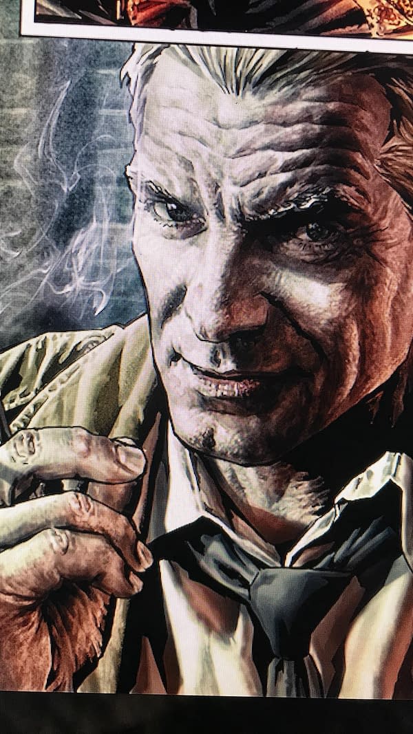 John Constantine Looks Like Sting Again in Batman: Damned