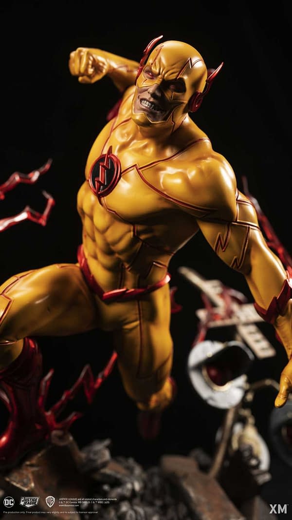 Reverse Flash Speeds Into XM Studios With New DC Rebirth Statue