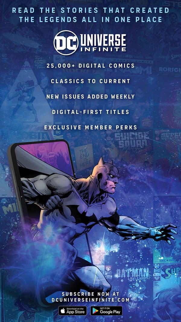 DC Universe Infinite App For Canada, Australasia, UK, Brazil & Mexico