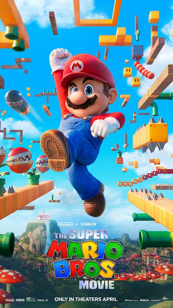 The Super Mario Bros. Movie: Plumbing Commercial And Character Posters