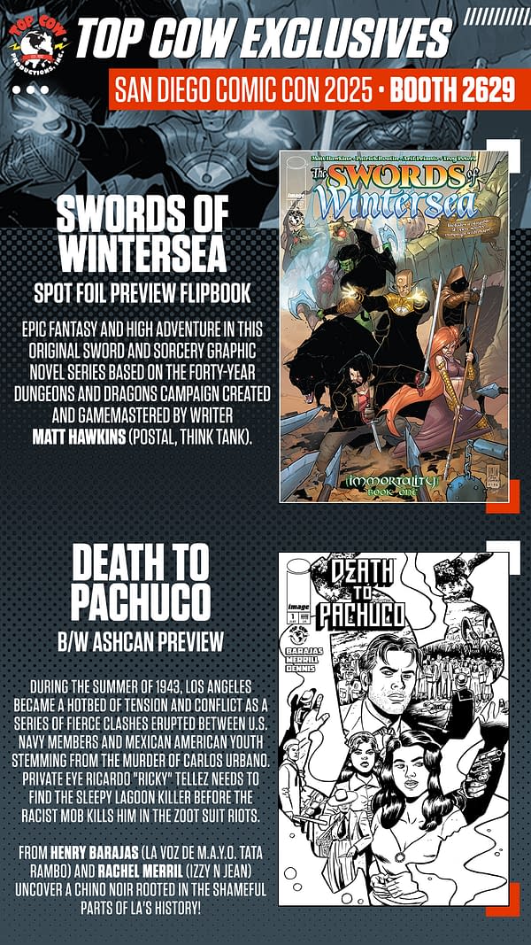 Marc Silvestri Signing 3-5 Hours A Day At His SDCC Top Cow Booth