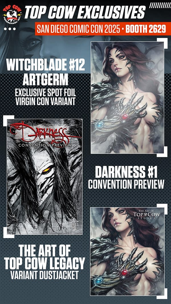 Marc Silvestri Signing 3-5 Hours A Day At His SDCC Top Cow Booth