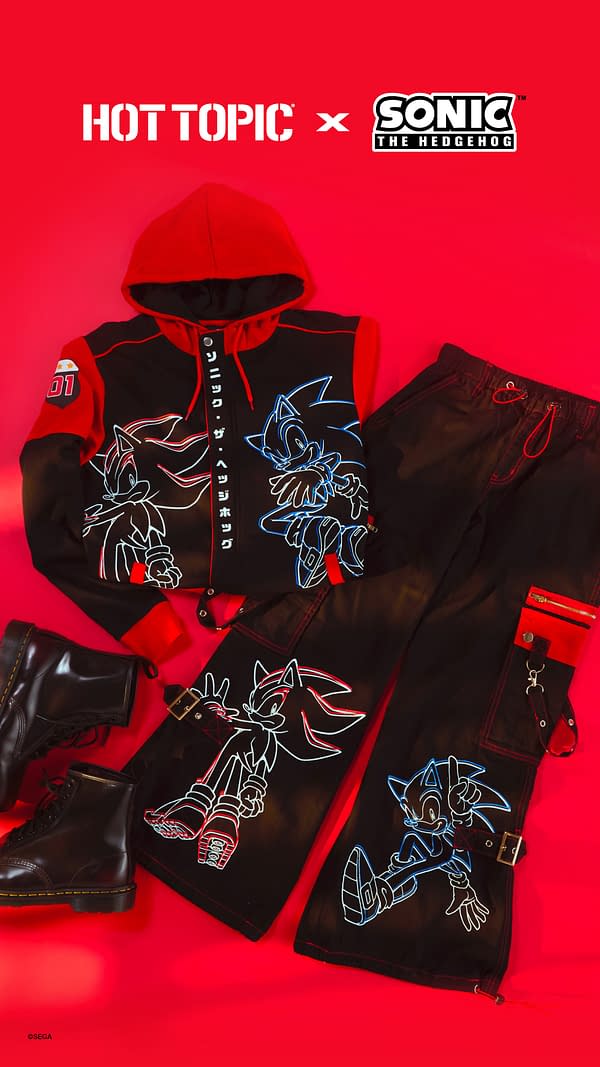 Sonic The Hedgehog Receives New Hot Topic Lineup