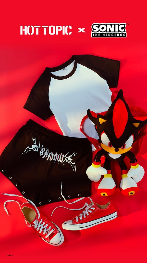 Sonic The Hedgehog Receives New Hot Topic Lineup
