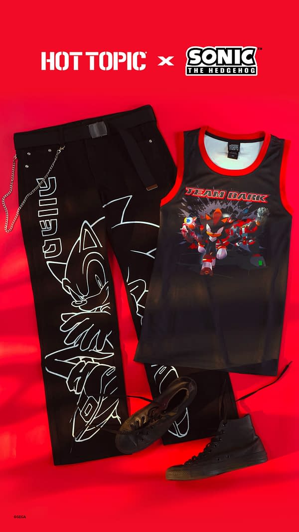 Sonic The Hedgehog Receives New Hot Topic Lineup