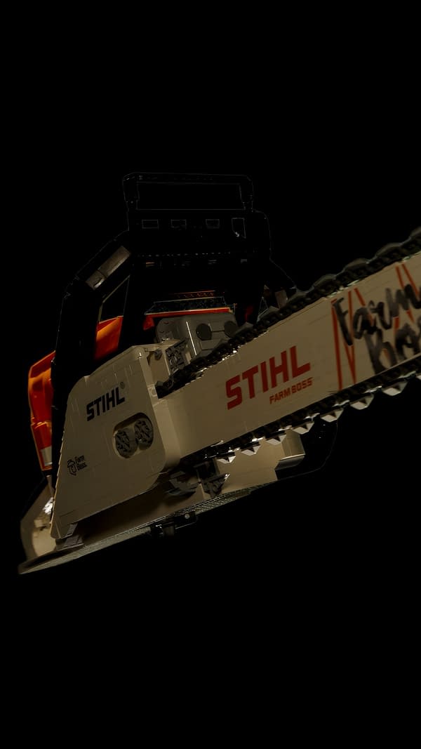 Interview: Tyler Clites Talks Making Custom LEGO STIHL Boss Chainsaw