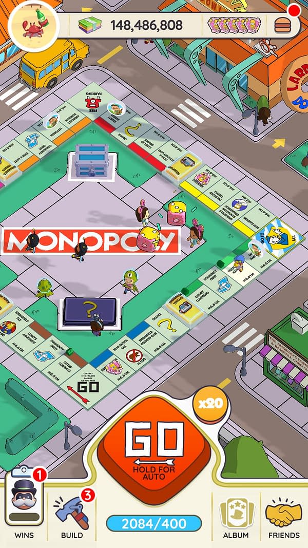 The Simpsons Take Over Monopoly GO For For a New Event