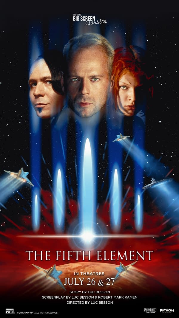 The Fifth Element Is Returning To Theaters This Month