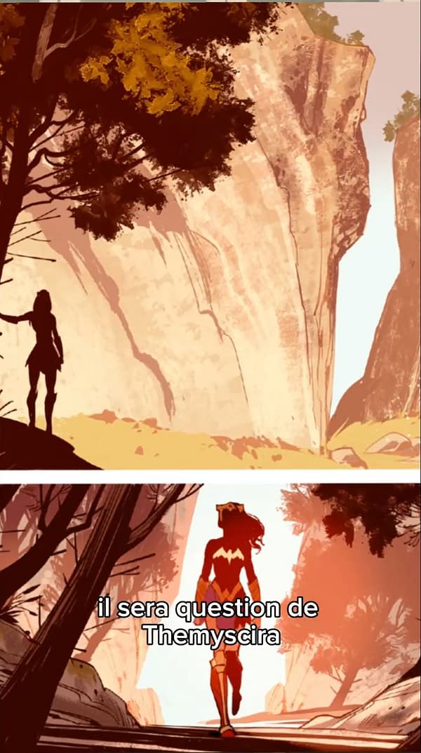 A Look Inside The French Wonder Woman And Harley Quinn Graphic Novel