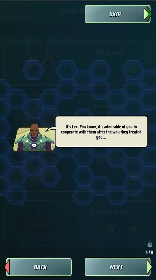 DC Heroes United Introduces Story Maps To The Title