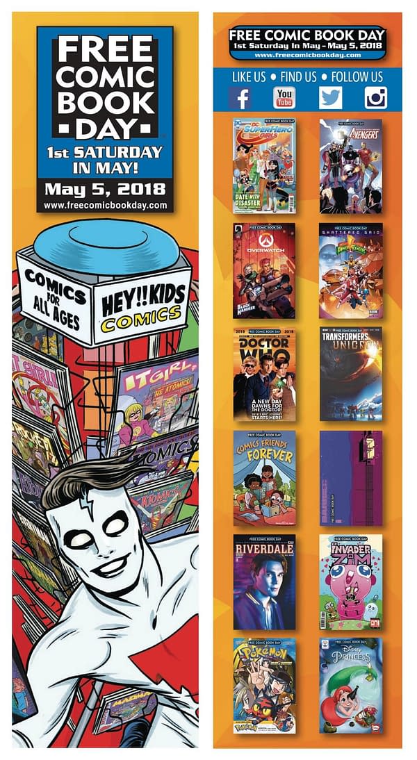 Diamond Comics Split Billing for Free Comic Book Day Two Weeks Apart