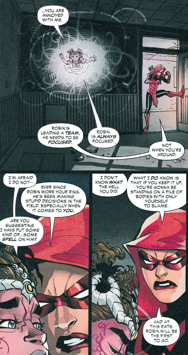 Damian Wayne Gets A Crush &#8211; But Not on Crush (Teen Titans #23 Spoilers)