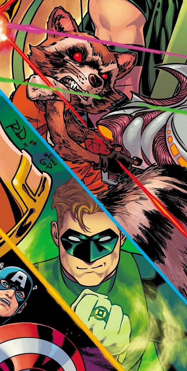 Al Ewing Writes Green Lantern/Rocket Raccoon, Announced At SDCC