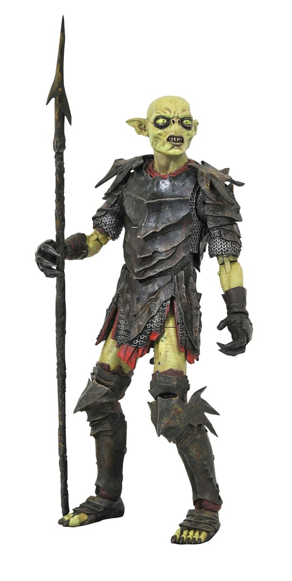 Lord of the Rings Aragorn and Moria Orc Arrive From Diamond Select