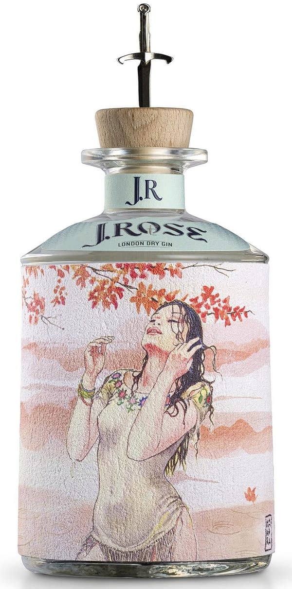 Milo Manara's Bottles of J Rose London Gin