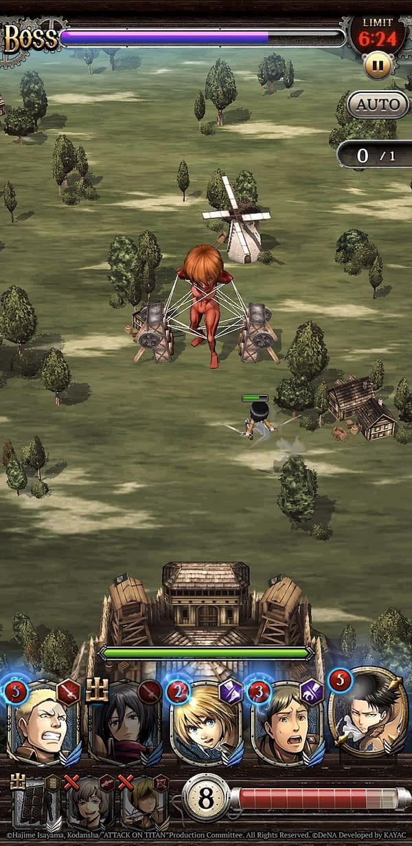 Attack on Titan: Tactics is the Most Brutal Mobile Game