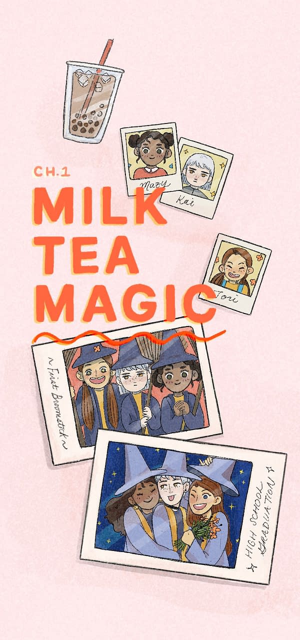 Kat Yao, Tiffany Mau and Maureen Kang have sold their new Graphic Novel, Milk Tea Magic, to Chronicle Books