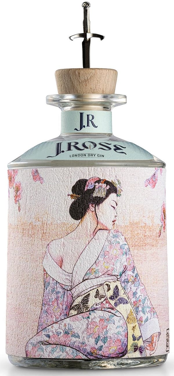 Milo Manara's Bottles of J Rose London Gin