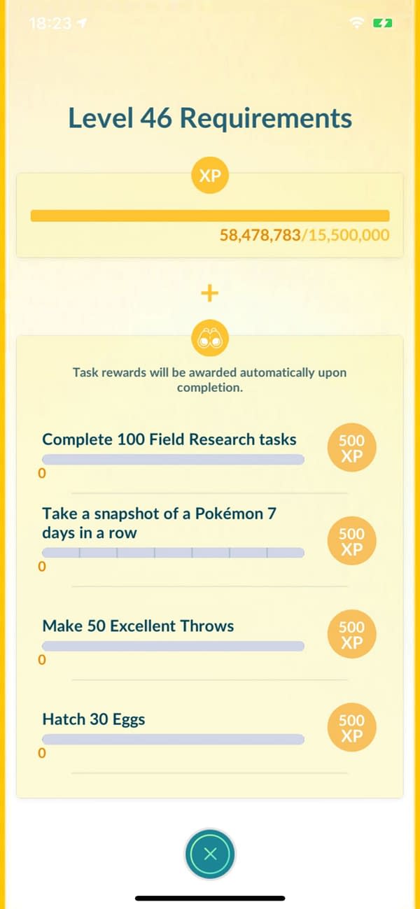 Level-Up Research. Credit: Niantic