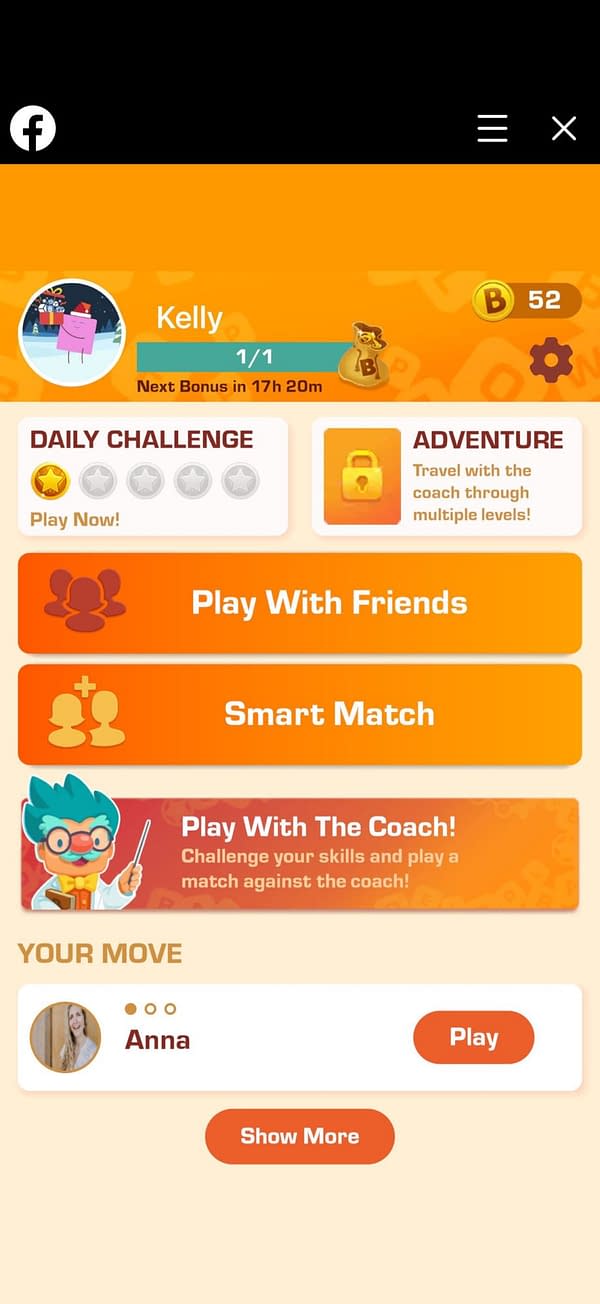 Boggle With Friends Has Launched On Facebook Instant Games