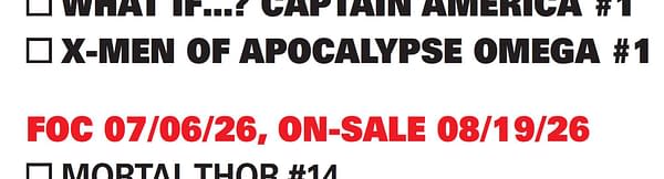 X-Men Of Apocalypse Omega From Jeph Loeb & Simone DI Meo For... 2029?