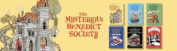 Here's a look at The Mysterious Benedict Society books, courtesy Little, Brown and Company.
