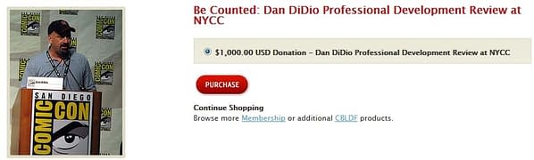 Buy Dan DiDio For A Thousand Dollars