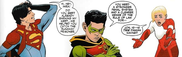 Damian Wayne, Murderer, in Teen Titans #43 - and the Future?