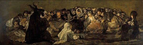 Francisco Goya, Witches' Sabbath (c.1821-1823, oil on plaster wall)