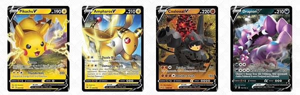 V Cards of Vivid Voltage. Credit: Pokémon TCG