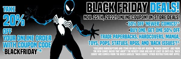 Black Friday Comic Stores