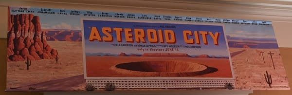 Asteroid City CinemaCon 2023 display, photo by Denz.