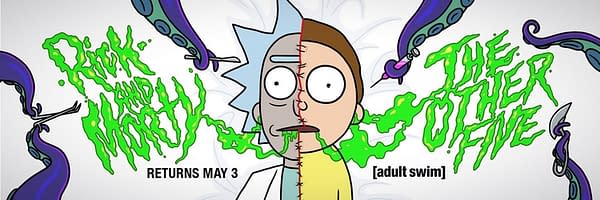 Rick and Morty returns May 7 to UK's E4, courtesy of Adult Swim.