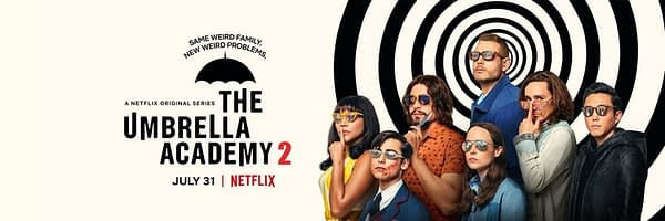 The poster for The Umbrella Academy season 2 (Image: Netflix)