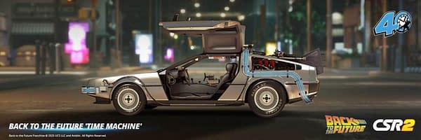 CSR2 Adds Back To The Future DeLorean In Special Crossover