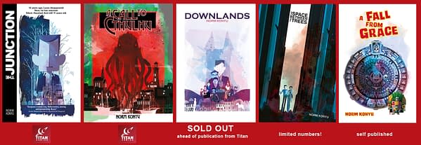 Norm Konyu Sells Out Of Downlands Before Thought Bubble