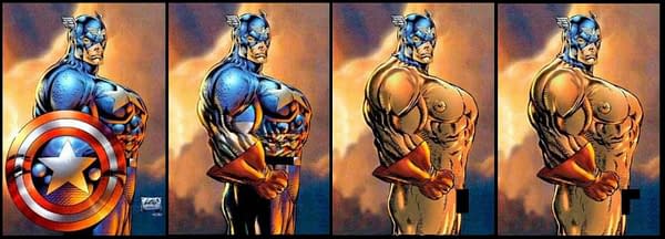 Swipe File: That Captain America Image By Rob Liefeld