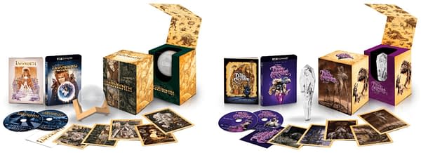 Labyrinth & The Dark Crystal 4K Sets Detailed By Shout! Studios