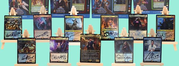 Doctor Who X Magic: The Gathering Team Up for War Child Charity Event