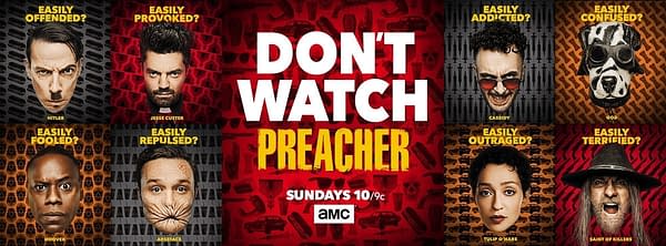 AMC's Preacher Season 3 Covers Today's DC Comics Inside and Out