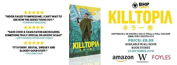 Thought Bubble Debut: Killtopia by Dave Cook and Craig Paton
