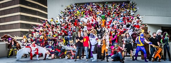 SCF's Giant Marvel Group Cosplay Photoshoot at Dragon Con 2014